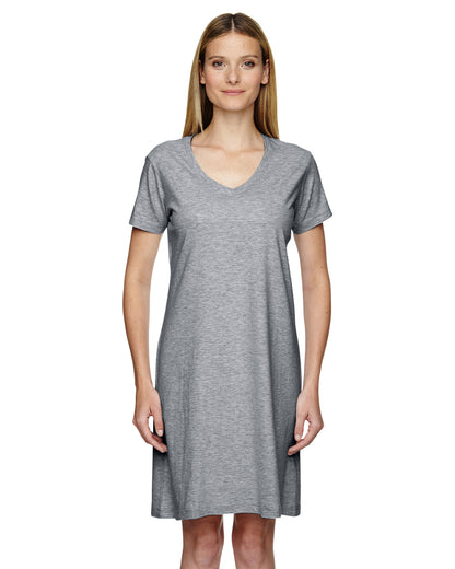 Women's V-Neck Cover-Up - Granite Heather