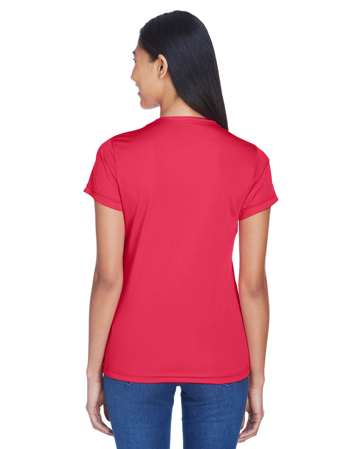 Women's Cool & Dry Sport Performance Interlock T-Shirt - Cardinal