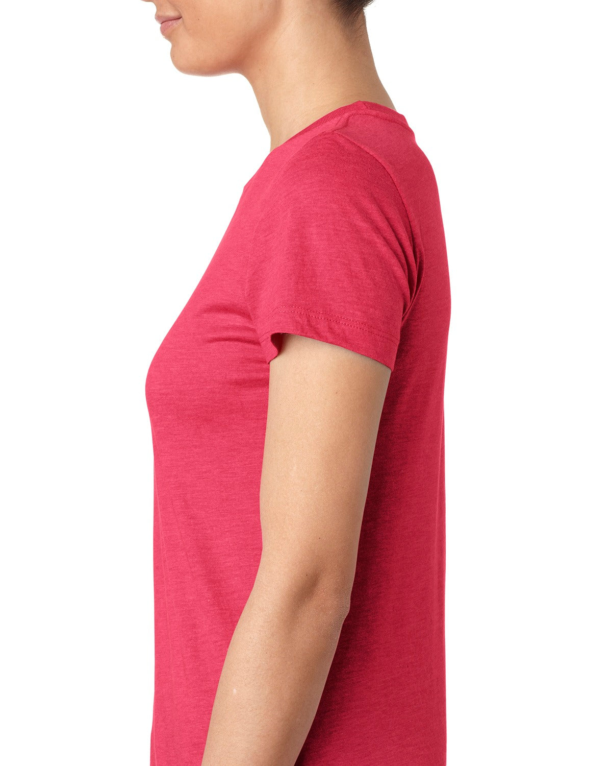 Women's Triblend Crew - Vintage Shocking Pink