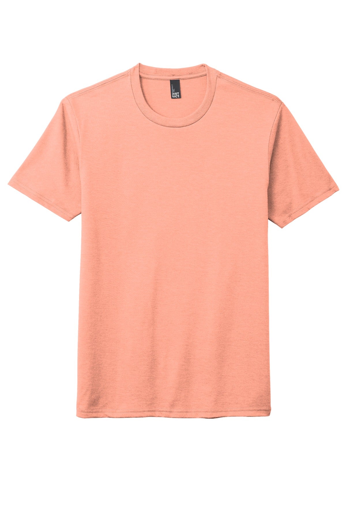 Unisex Perfect Tri Tee - Heather Dusty Peach