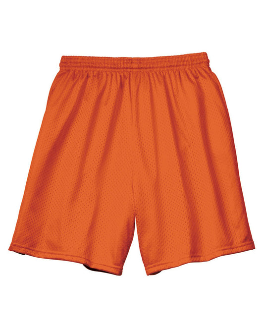 Unisex Seven Inch Inseam Mesh Short - Athletic Orange
