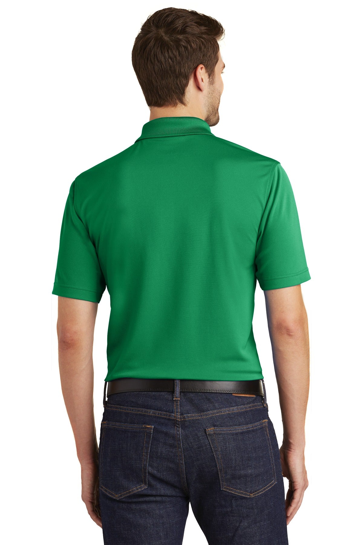 Unisex Dry Zone UV Micro-Mesh Polo - Bright Kelly Green