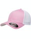 Flexfit 6511 - Unisex 6-Panel Trucker Cap - Pink / White