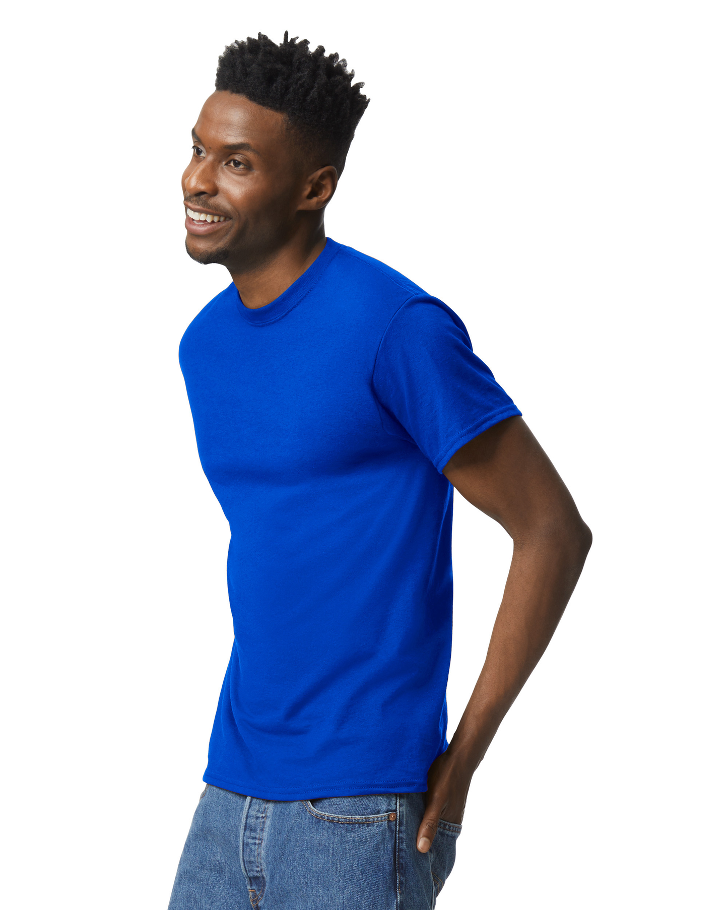 Unisex 50/50 T-Shirt - Deep Royal