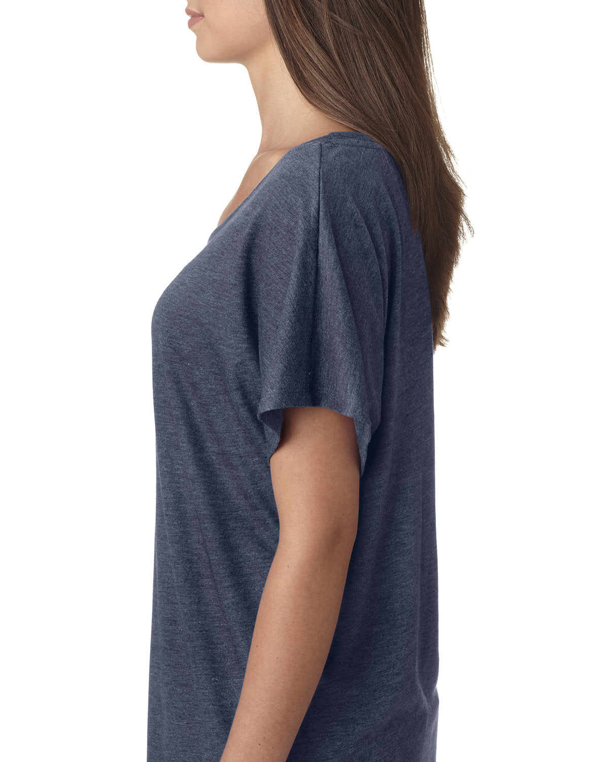 Women's Triblend Dolman - Indigo
