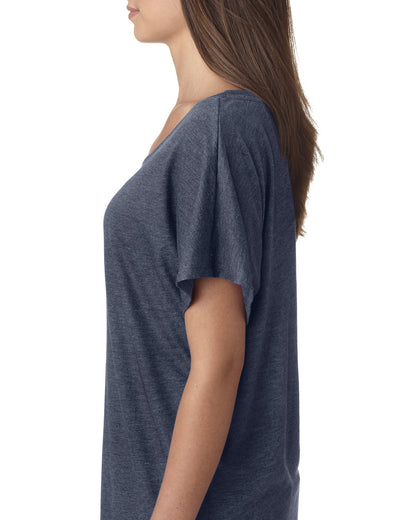 Women's Triblend Dolman - Indigo
