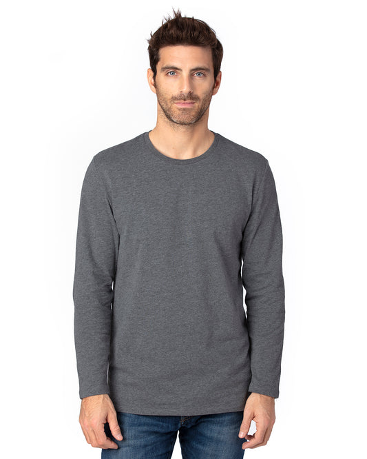 Unisex Ultimate Long-Sleeve T-Shirt - Charcoal Heather