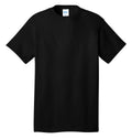 Unisex Core Cotton Tee - Jet Black