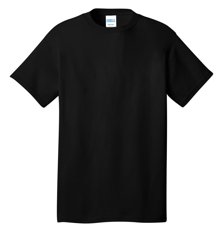 Unisex Core Cotton Tee - Jet Black