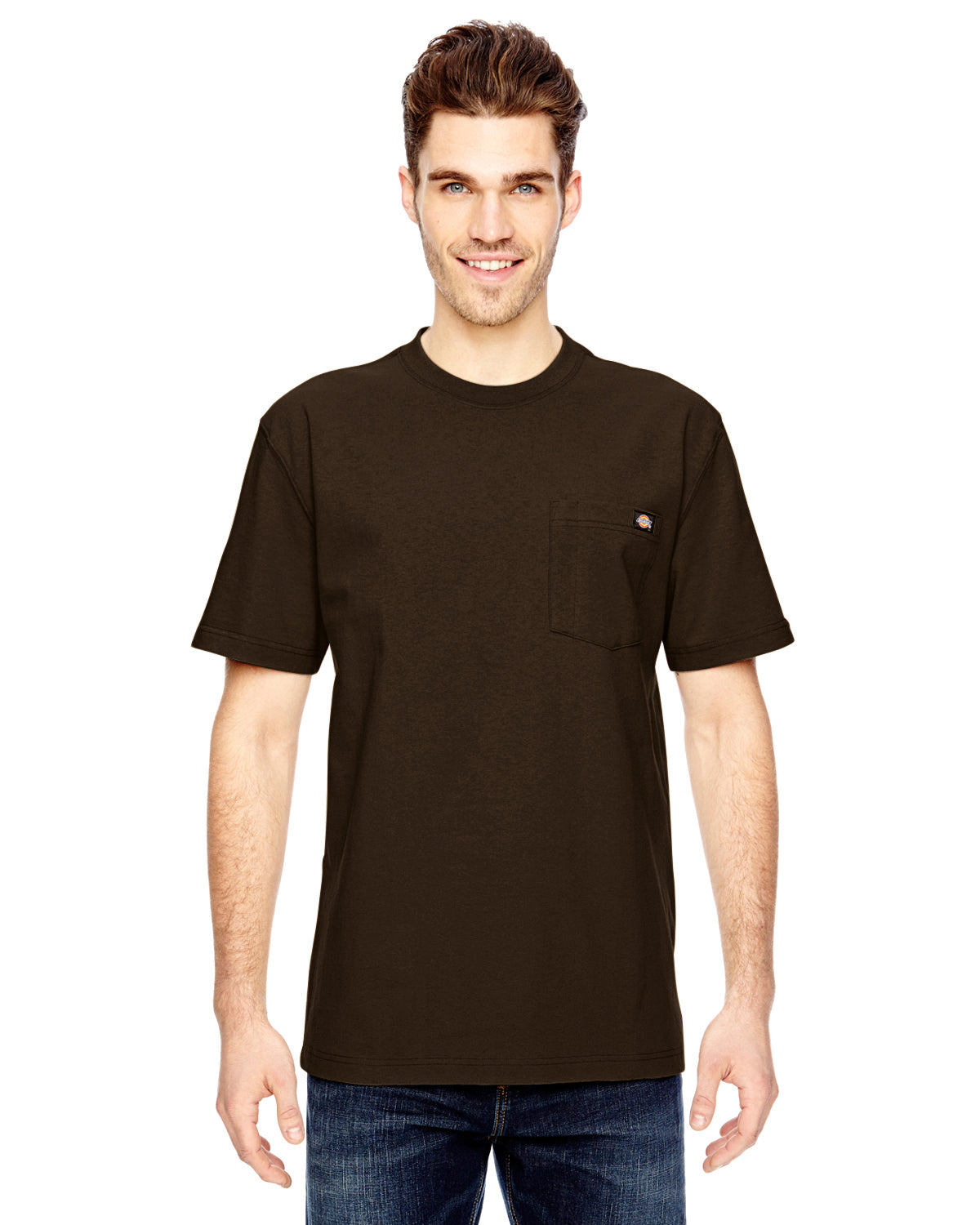 Unisex Short-Sleeve Heavyweight T-Shirt - Chocolate Brown