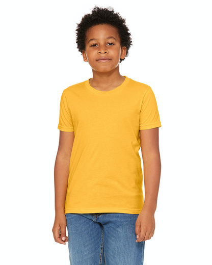 Youth Jersey T-Shirt - Heather Yellow Gold