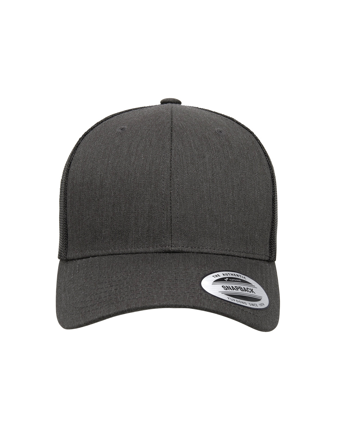 Unisex Retro Trucker Cap - Dark Heather Grey