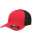 Flexfit 6511 - Unisex 6-Panel Trucker Cap - Red / Black
