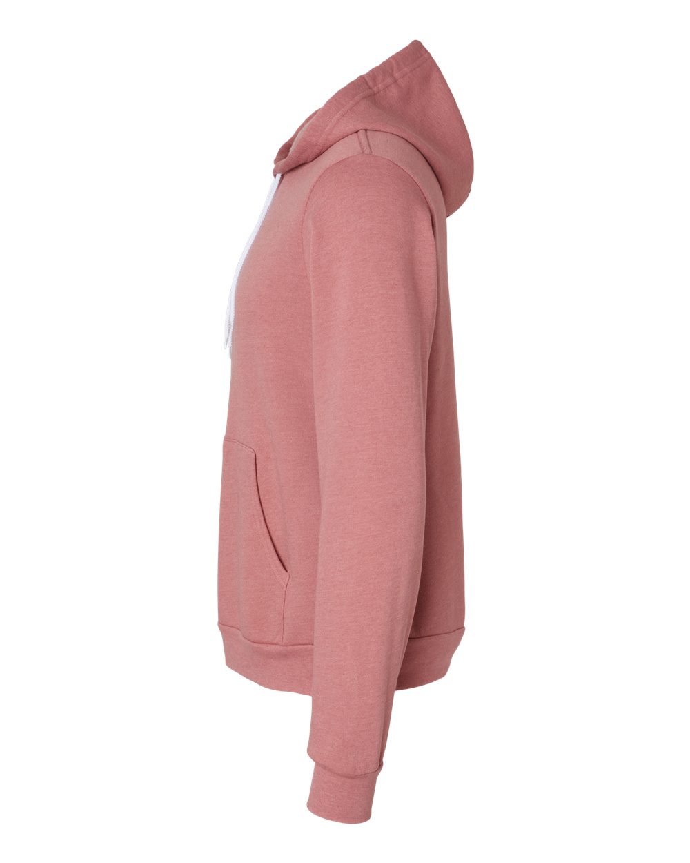 Unisex Sponge Fleece Pullover Hoodie - Heather Mauve