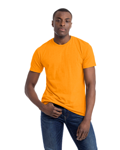 Unisex CVC Crewneck T-Shirt - Orange