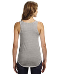 Women's Flowy V-Neck Tank - White Marble