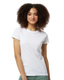 Tultex 0213TC - Women's Slim Fit Fine Jersey Tee - White