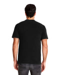Unisex Inspired Dye Crew with Pocket - Black