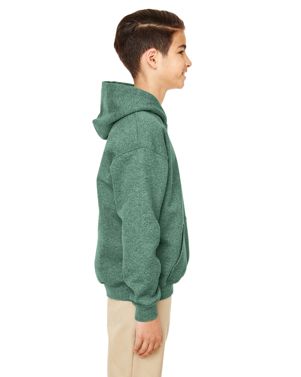 Youth Heavy Blend™ 50/50 Hoodie - Heather Sport Dark Green