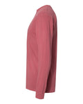 Unisex Inspired Dye Long-Sleeve Crew - Smoked Paprika