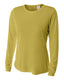 A4 NW3002 - Women's Long Sleeve Cooling Performance Crew Shirt - Vegasgold2011
