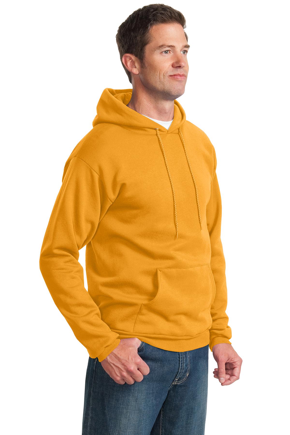 Unisex Essential Fleece Pullover Hoodie - Gold