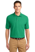 Unisex Silk Touch Polo - Court Green