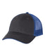 Valucap S102 - Sandwich Trucker Cap - Charcoal / Royal