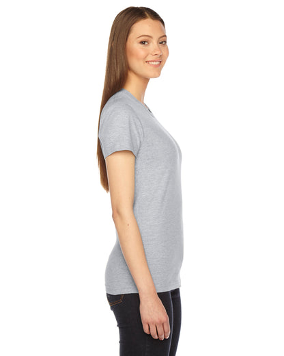 Women's Fine Jersey Short-Sleeve T-Shirt - Heather Gray