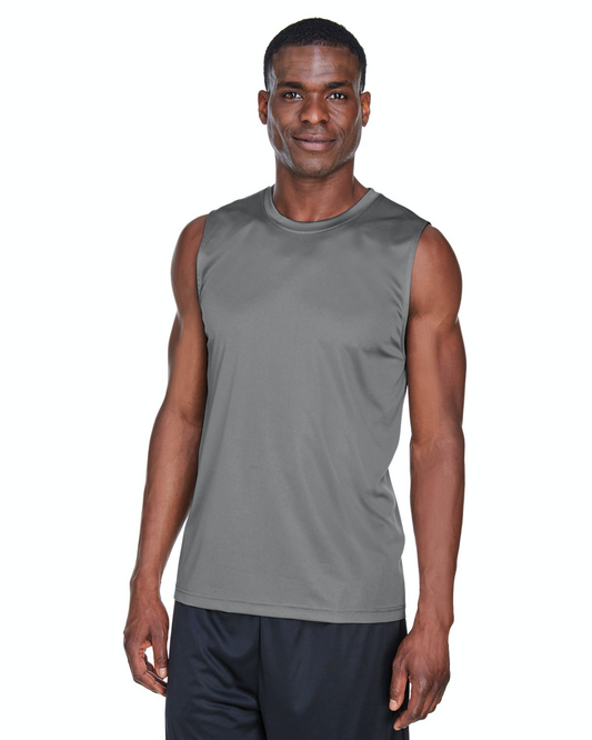 Men's Zone Performance Muscle T-Shirt - Sport Graphite