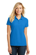 Women's Core Classic Pique Polo - Coastal Blue