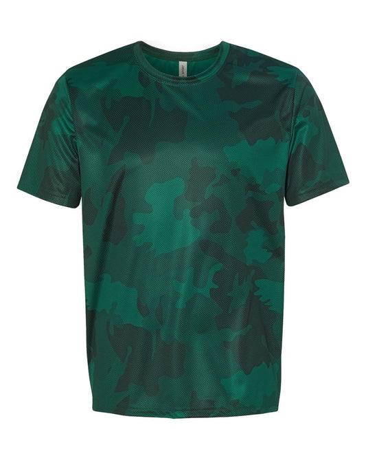 Unisex Performance Short-Sleeve T-Shirt - Sport Forest Laser Camo