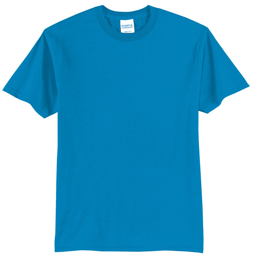 Unisex Tall Core Blend Tee - Sapphire