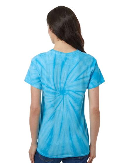 Cyclone Pinwheel Short Sleeve T-Shirt - Turquoise