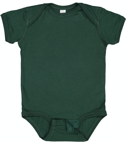 Infant Fine Jersey Bodysuit - Forest