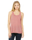 Bella + Canvas B8800 - Women's Flowy Racerback Tank - Mauve Marble