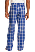 Unisex Flannel Plaid Pant - Deep Royal
