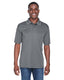 UltraClub 8425 - Men's Cool & Dry Sport Performance Interlock Polo - Charcoal