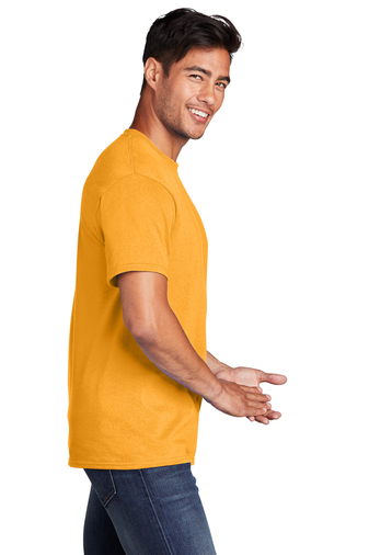 Unisex Core Cotton Tee - Gold