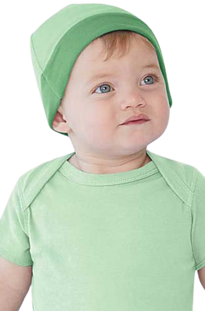 Infant Baby Rib Cap - Mint / Grass