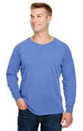 Unisex Heavyweight RS Oversized Long-Sleeve T-Shirt - Flo Blue