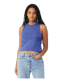 Bella + Canvas 6682 - Women's Racerback Cropped Tank - Heather True Royal