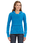 Women's Zen Pullover Fleece Hoodie - Oceanberry
