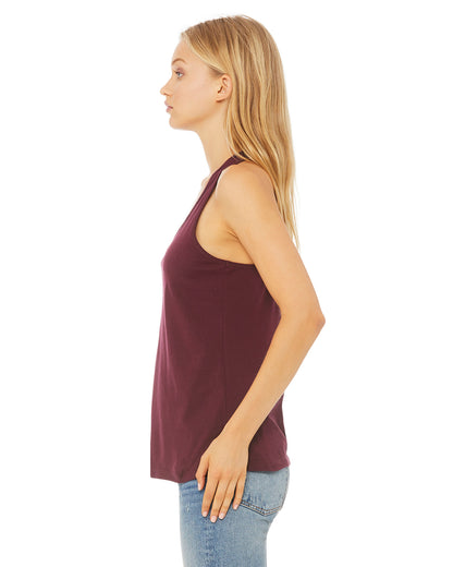 Women's Jersey Racerback Tank - Maroon