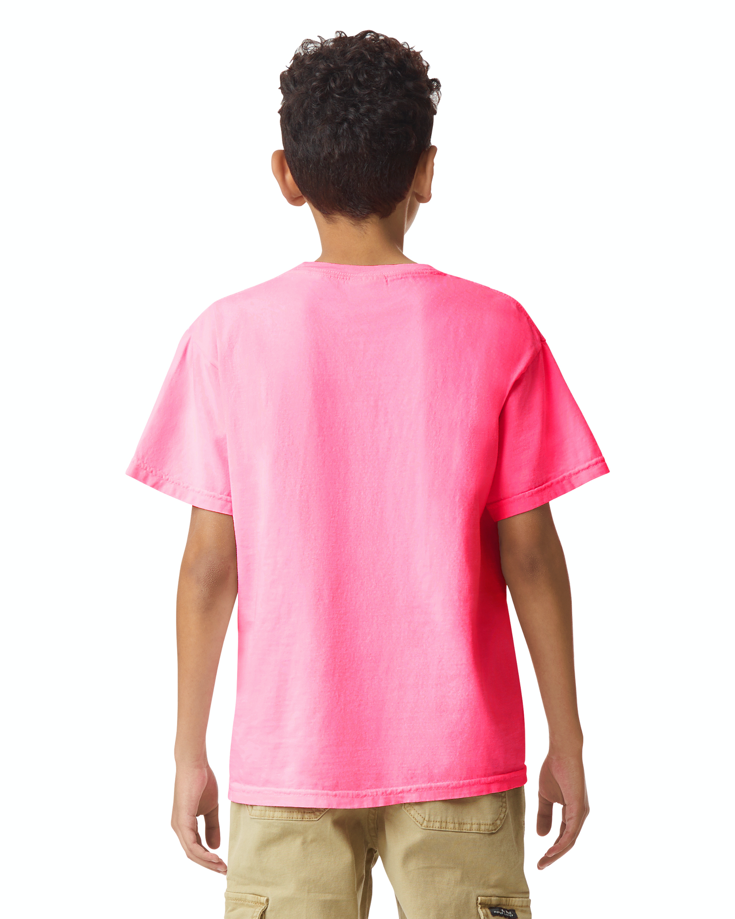 Youth Midweight RS T-Shirt - Neon Pink