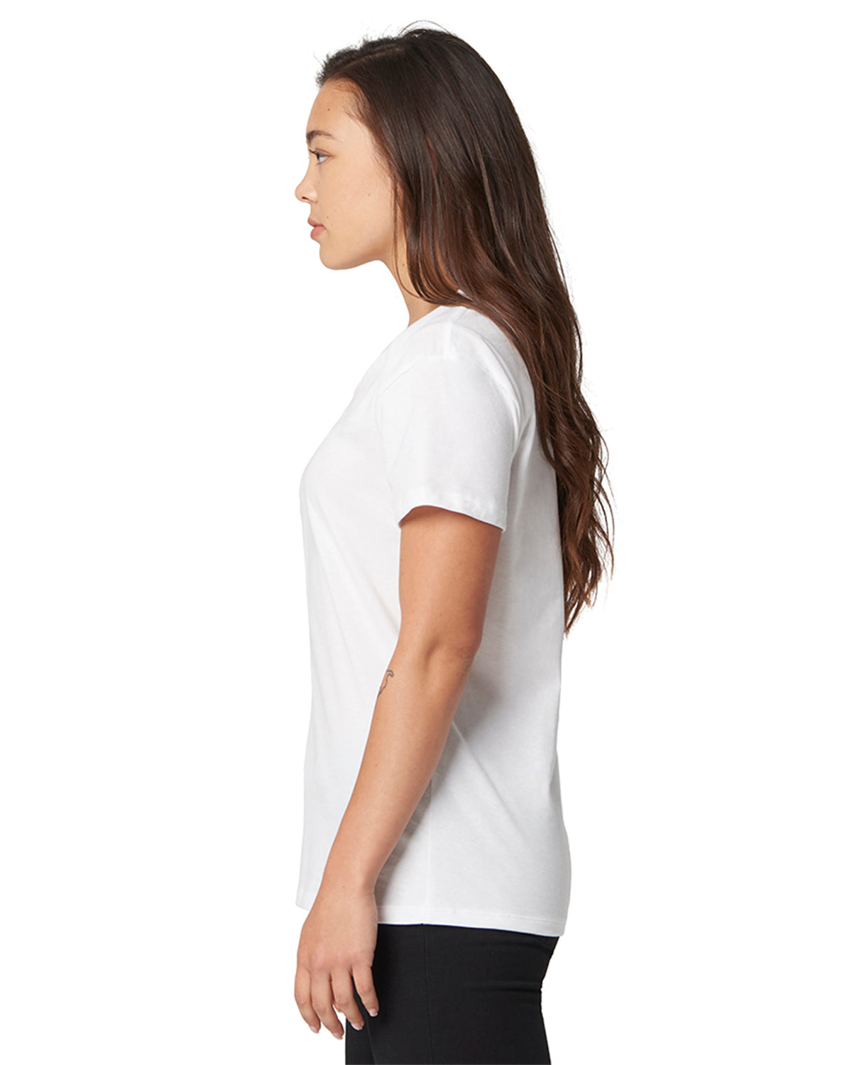 Women's Relaxed V-Neck T-Shirt - White