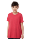 Tultex 0235TC - Youth Fine Jersey T-Shirt - Heather Red
