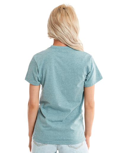 Unisex Eco Heavyweight T-Shirt - Heather Pacific