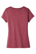 Women's Very Important Tee V-Neck - Heather Cardinal