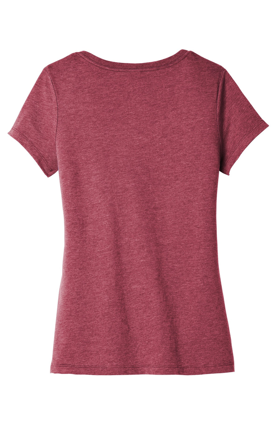 Women's Very Important Tee V-Neck - Heather Cardinal